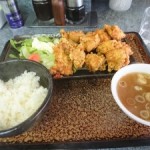 三ツ星食レポ 中華　丸鶴　唐揚げ定食　★★