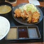 三ツ星食レポ からやま　からあげ定食 　★★